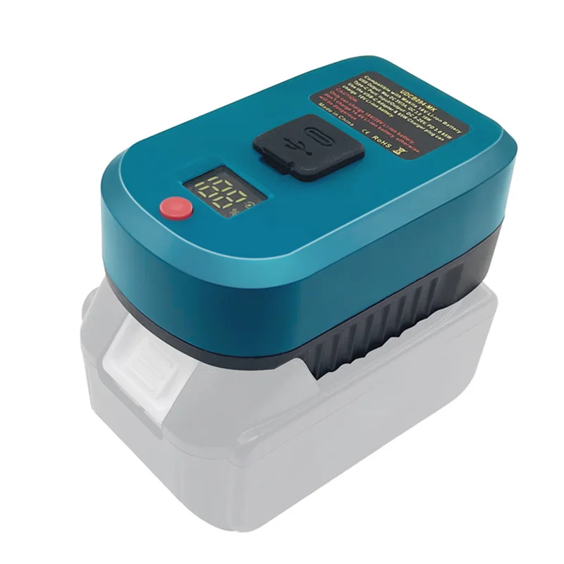 マキタ/ボッシュ/ミルウォーキー/デュウォルト用2 IN 1バッテリー充電