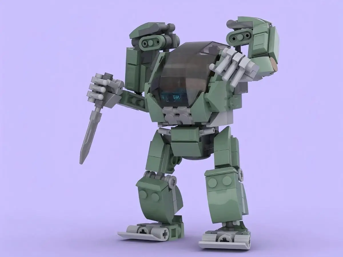 

Конструктор MOC-137288: Модель брони Avatars AMP Suit V3 из научно-фантастических фильмов, высокотехнологичная боевая броня, сборные кирпичики, игрушки, подарки