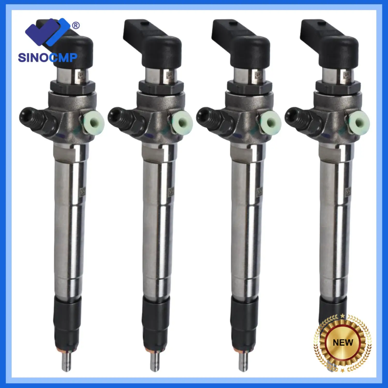 

4pcs Original Fuel Injector For Pickup Mazda BT 50 2.2/3.2L CR A2C59517051 BK2Q-9K546-AG New Excavator Accessories