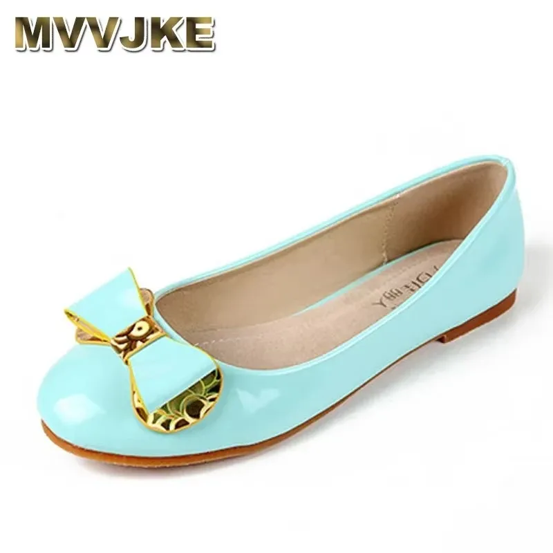 2025 ярких цветов, туфли на плоской подошве с круглым носком, женские японские кожаные туфли с одним узлом, блестящие балетки 2025 ярких цветов, туфли на плоской подошве с круглым носком, женские японские кожаные туфли с одним узлом, блестящие балетки