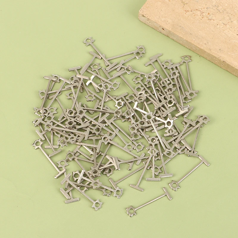 100Pcs 0.9MM 1.5MM Floor Wall Replace Steel Needle Nails Tile Leveling System Ceramic Leveler Construction Toolsruction Tool