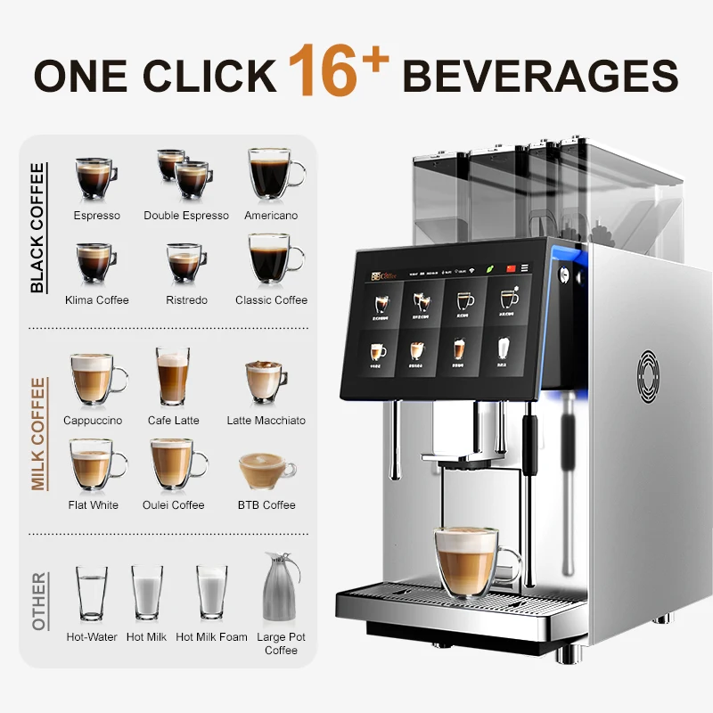 Commercial Coffee Machine BTB Coffee 301 220V 50Hz Vde Eu Plug Commercial Coffee Machine