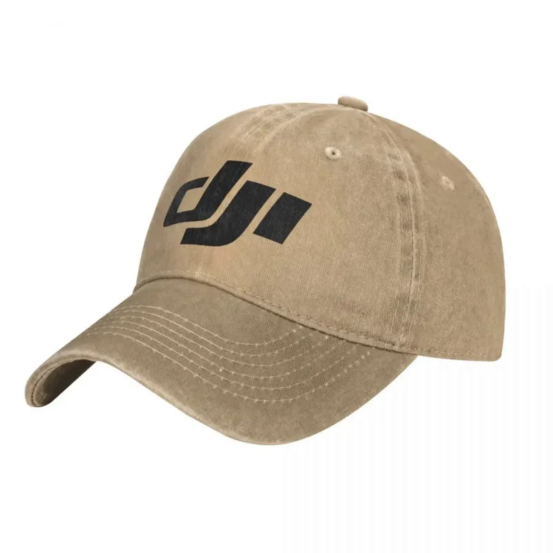 Dji Baseball Cap DRONE LOGO Outdoor Gym Dropshipping Washed Hip Hop Hats Men Women Fitted Retro Print Baseball Caps