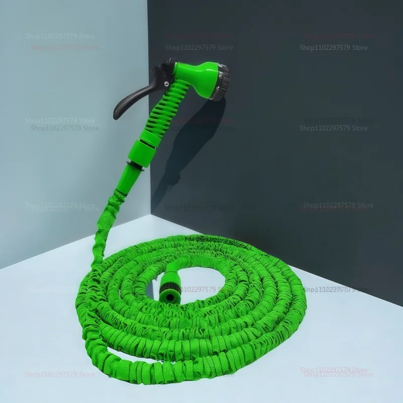 قابل للسحب ماجيك خرطوم مدفع المياه ارتفاع ضغط غسيل السيارات حديقة سقي جهاز غسالة الضغط المحمولة لسقي الحديقة
