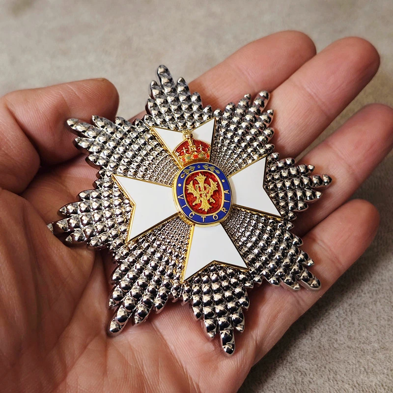 Great Britain United Kingdom Medal Victoria Star Badge Replica