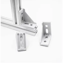5/10Pcs pieCorner Fitting Angle 30x60 Decorative Corner Clamps Accessories L Plugs Attach Connection For 3030 Aluminium Profile