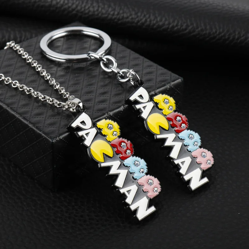 Western Pop Cartoon Style Exquisite Anime Enamel Necklaces & Keychains, Creative Jewelry, Friendship In Hardship Themed Gifts