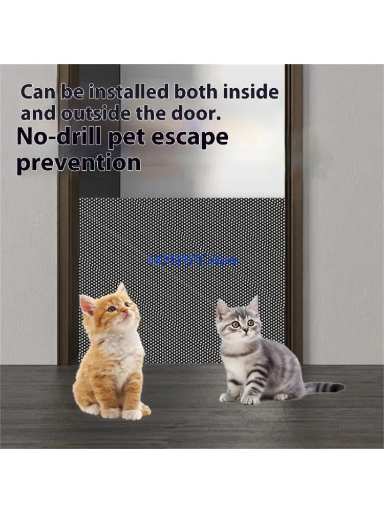 367A Telescoping Dog Gate For Indoor Use Expandable Barrier With Panel Secure Installation For Room Small Pet