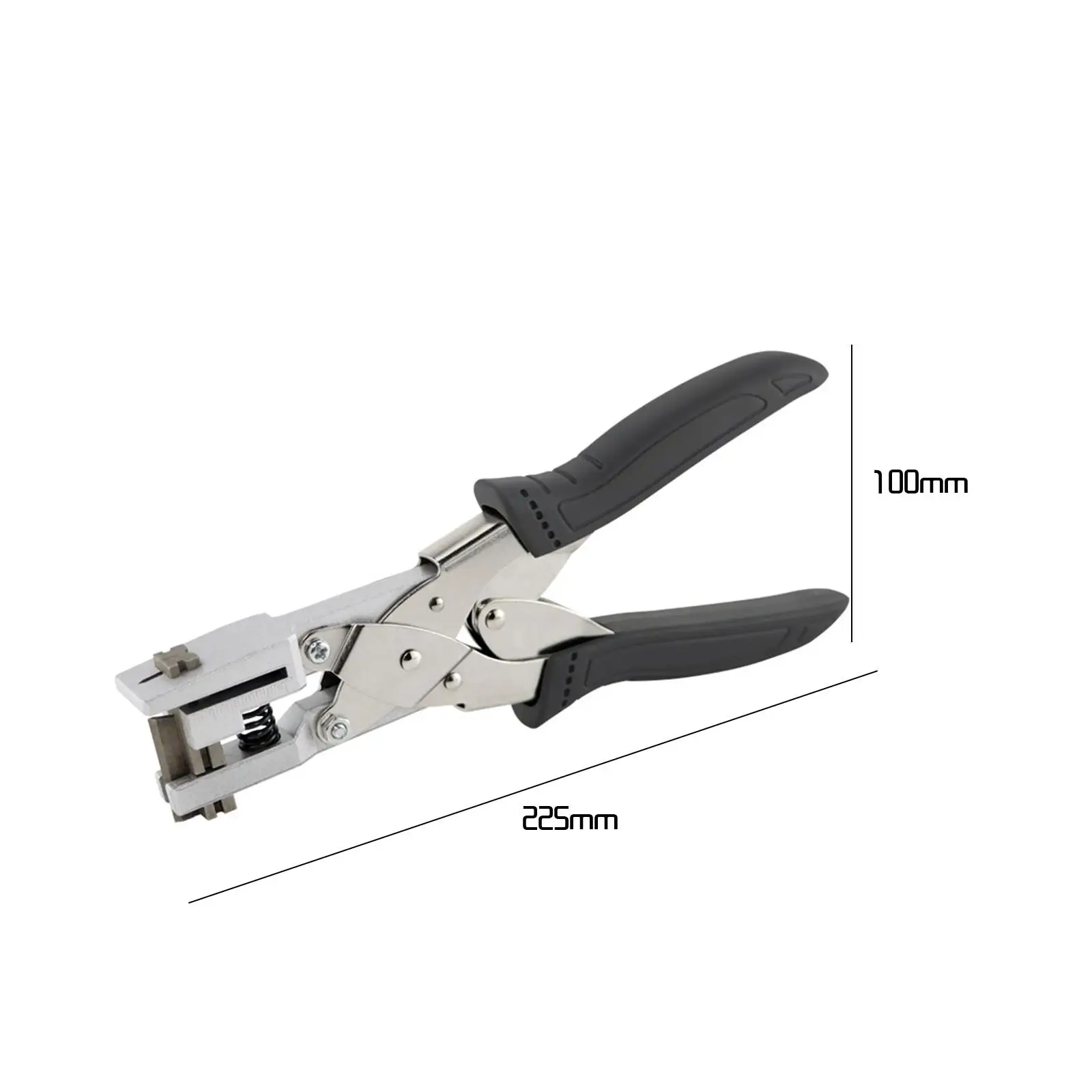 Snijden Punch Tool Handheld Notching Plier tag Lederen band DIY Crafts