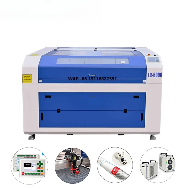 

Equipment 6090 1390 100w 130w 150w 180w Co2 Cnc Engraving Cutting Machines for Acrylic Wood Mdf