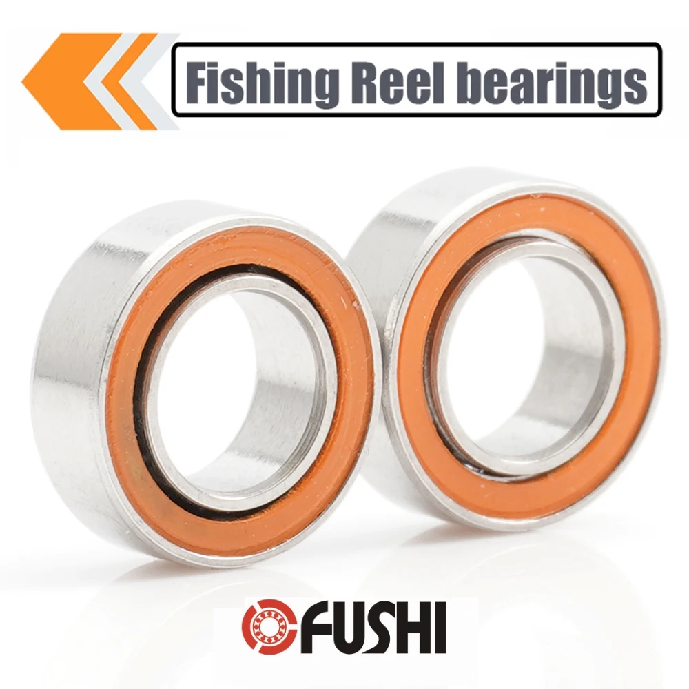 2Pcs Fishing Reel Bearings SMR95 2RS CB ABEC7 5*9*3 mm Stainless Steel Hybrid Ceramic Ball Bearing SMR95-2OS CB SMR95RS