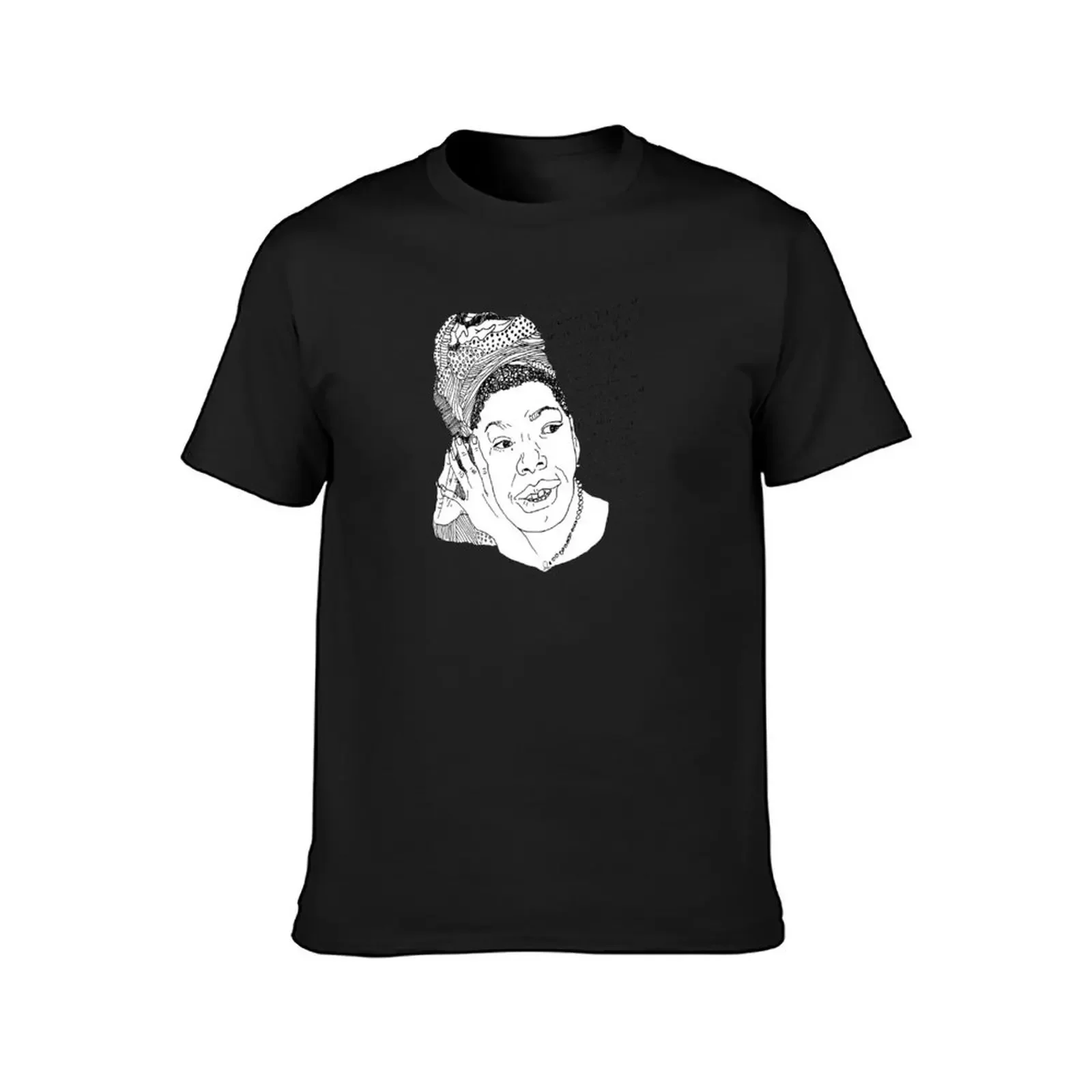 .Maya Angelou. T-Shirt oversizeds sports fans Aesthetic clothing summer top men t shirt