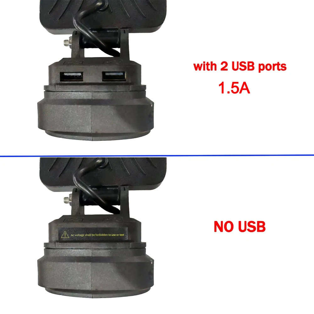 3/4/5/8Inch Led Light Portable Spotlights Cordless Outdoor Working Fishing Handheld Emergency Tools Light Fit Makita 18V Battery