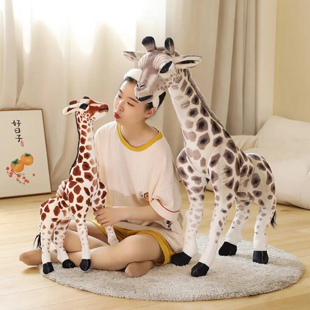 zacht dier cadeau cartoon simulatie giraffe gevuld kinderen knuffel