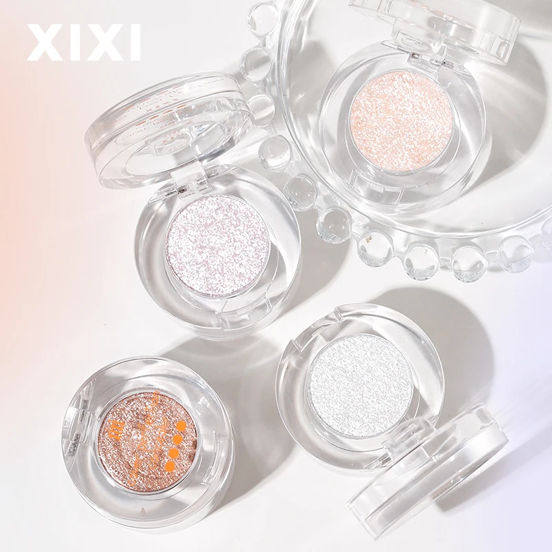 Shining Stars Highlight Eyeshadow Waterproof Shimmer Long Lasting Eye Makeup Brightening Bronzer Glitter Face Highlighter Makeup