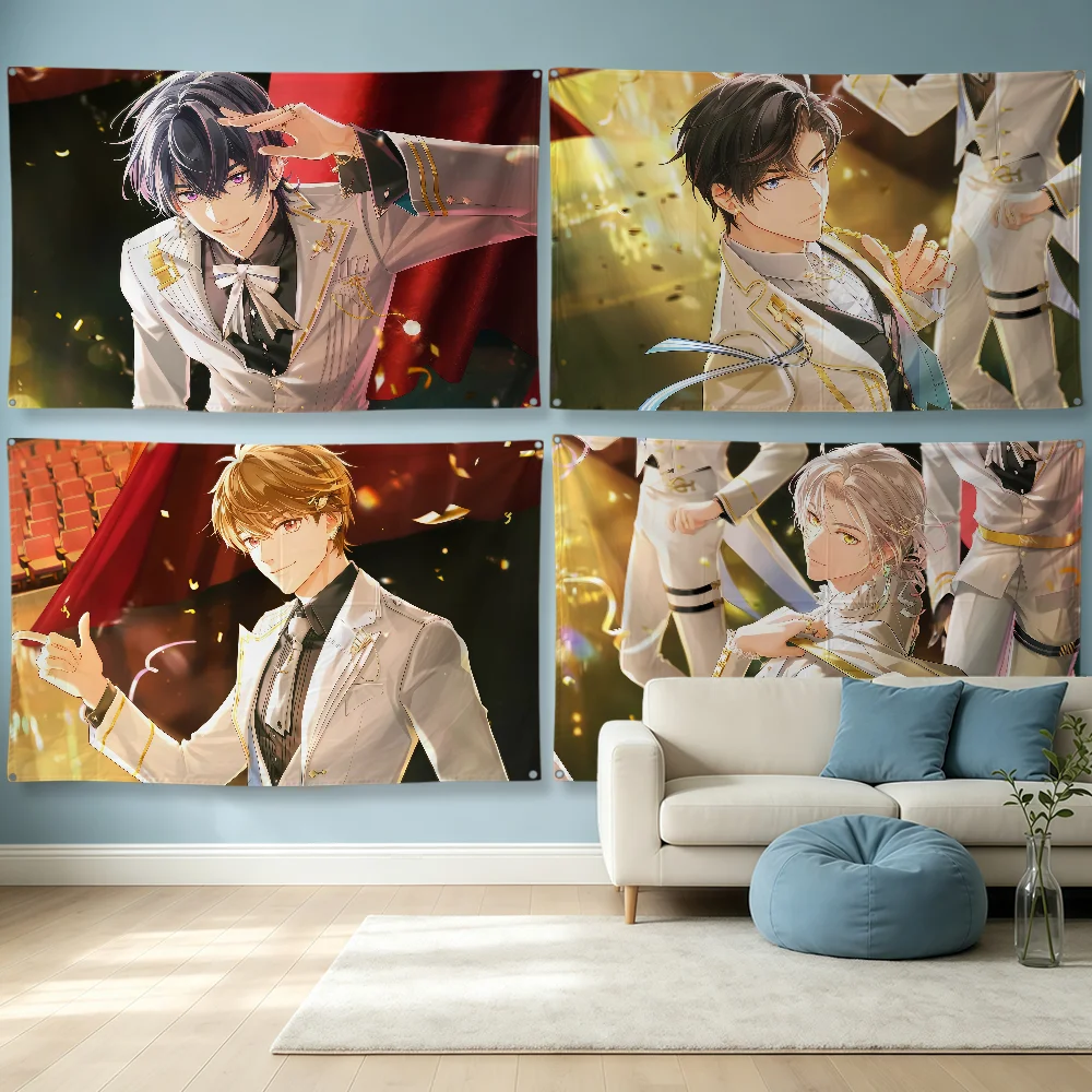 Anime Game Tears Of Themis Flag Polyester Banner Flags For Party Club Outdoor Interior Bedroom Wall Paper Decoration Banner Gift