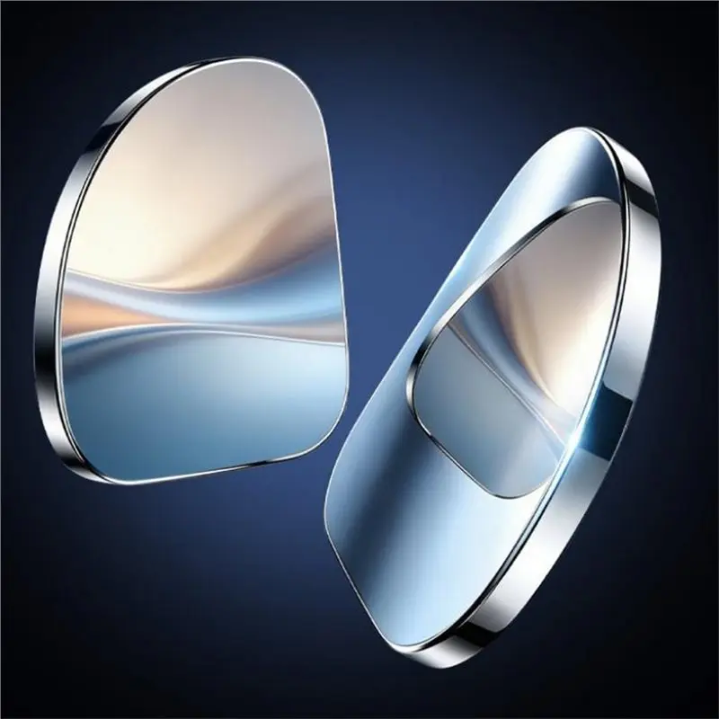 For All Type Vehicle Compatible 2 Pack Car Blind Spot Mirror Wide Angle View And Safe Design-ABQA