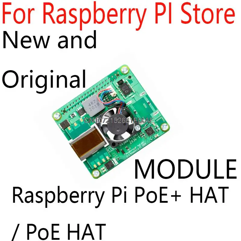 

Official Powers A Raspberry Pi 4 & Pi 3 B+ Via An Ethernet Cable Raspberry Pi PoE+ HAT / PoE HAT