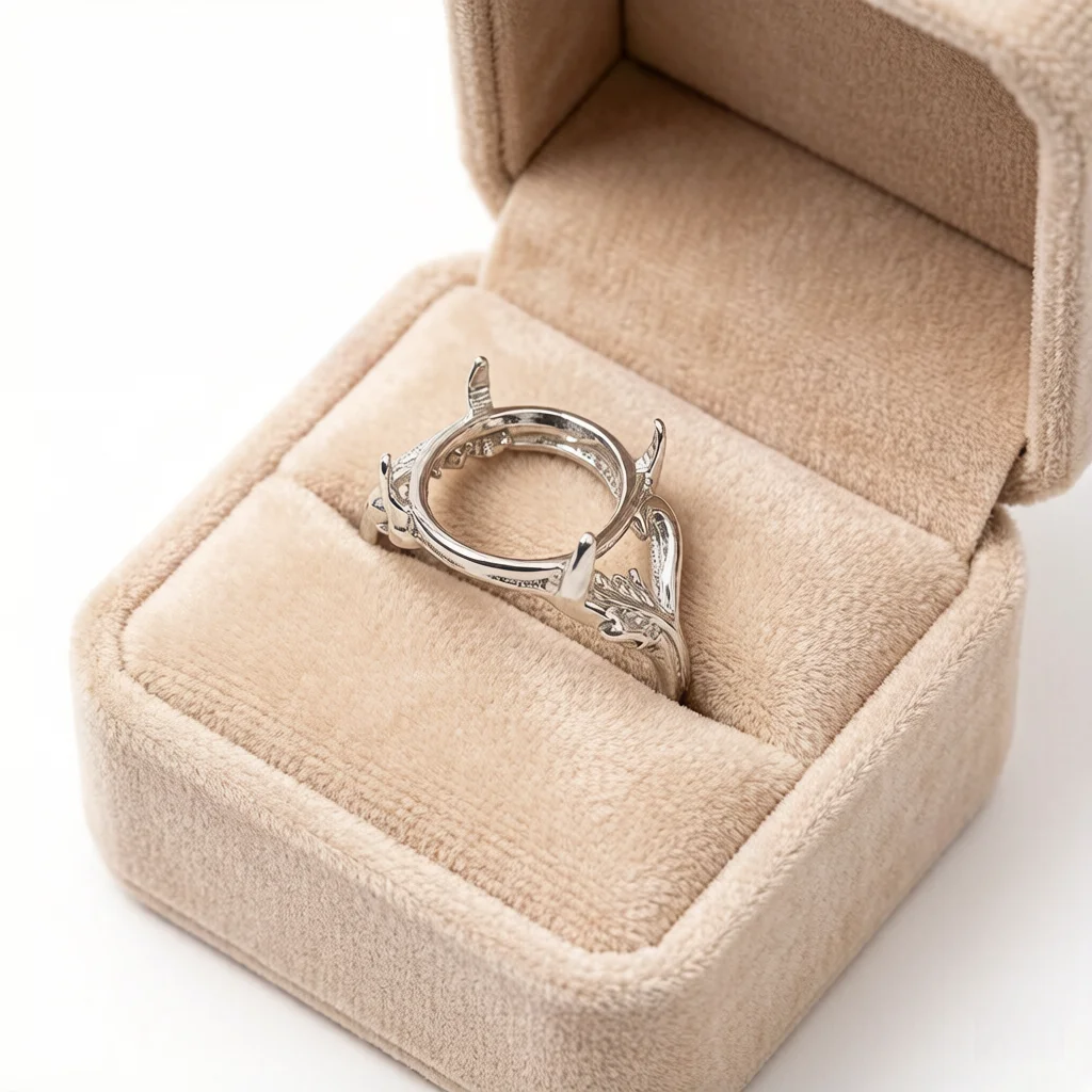 3Pcs Adjustable Prong Ring Base for DIY Women Jewellery Making