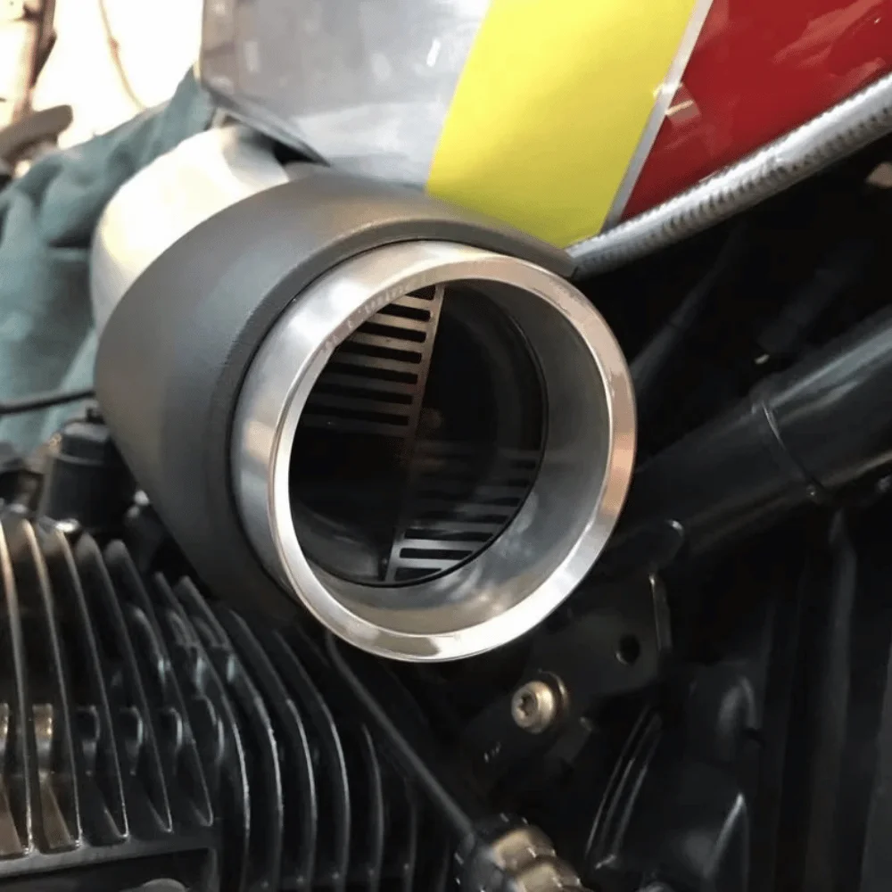 CNC Air Intake Pipe Decorative Cover For BMW R NineT R9T Motorcycle Intake Ring Protector