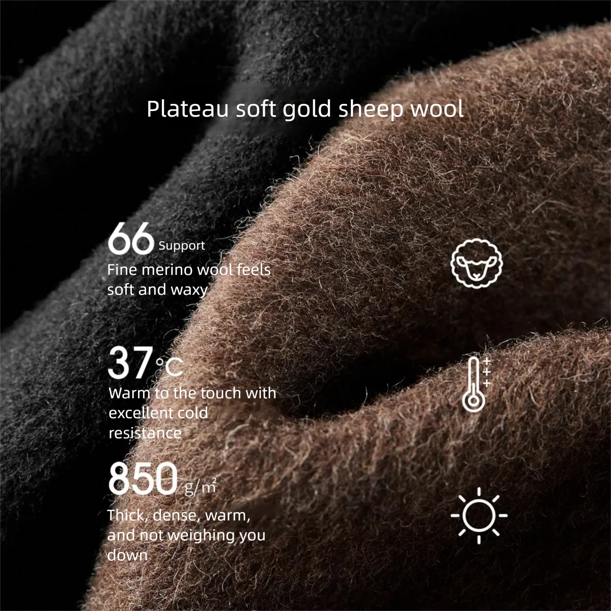 معطف تويد نسائي من SENTUBILA على الوجهين 2025 معطف شتوي من صوف الأغنام للتنقل سترة غير رسمية أنيقة فضفاضة W54OC2733 #4