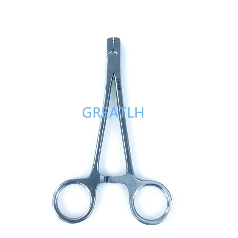 Stainless Steel Veterinary Bone Cerclage Wire Twister Wire Cutter Small Animal Surgery Tool Orthopedic Instrument 1pcs pet