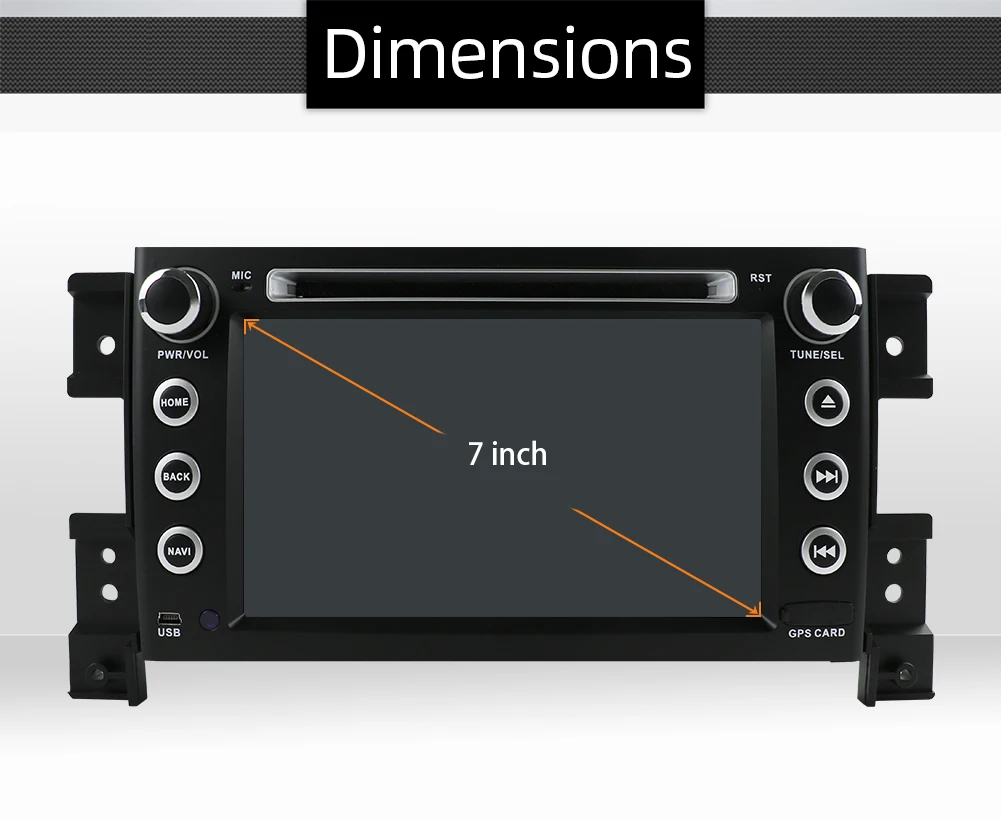 2 Din Android 14 Car Radio Multimedia Stereo DSP+Carplay 8G+256GB For Suzuki Grand Vitara 3 2005 -2015 Autoradio DVD GPS RDS SWC