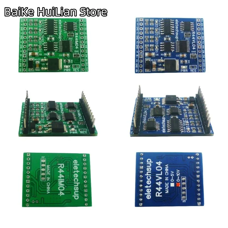 

4AI-4DI-4DO 12CH 12V 24V RS485 Analog Digital IO Module PLC Remote I/O Board Modbus RTU 01/02/03/04/05/06/15/16 Function Code