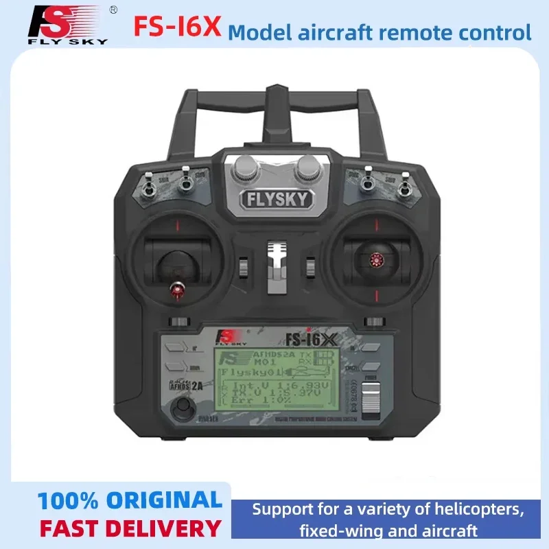2026 Flysky Fs-i6x I6x 2.4g 10ch Afhds 2a Radio Transmitter With Ia6b Ia10b Receiver