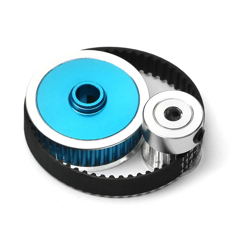 Low Noise Belt Drive 16T 40T Transmission Gears System DIY Modify Upgrade Parts For Tamiya TT02 TT-02 1/10 RC Car