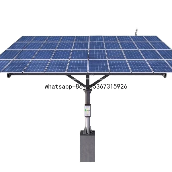 Solar Pv Tracking System Bracket Dual Axis 2 Axis Pv Sun Tracker Solar Tracker Bracket axis solar tracker system 6.5kw