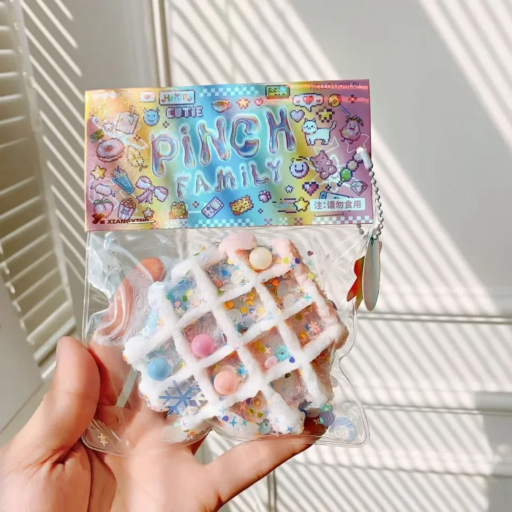 1Taba Squishy Cake Donut Juguete para aliviar el estrés, juguetes sensoriales extragrandes para niños adultos relajación de la ansiedad regalo para apretar