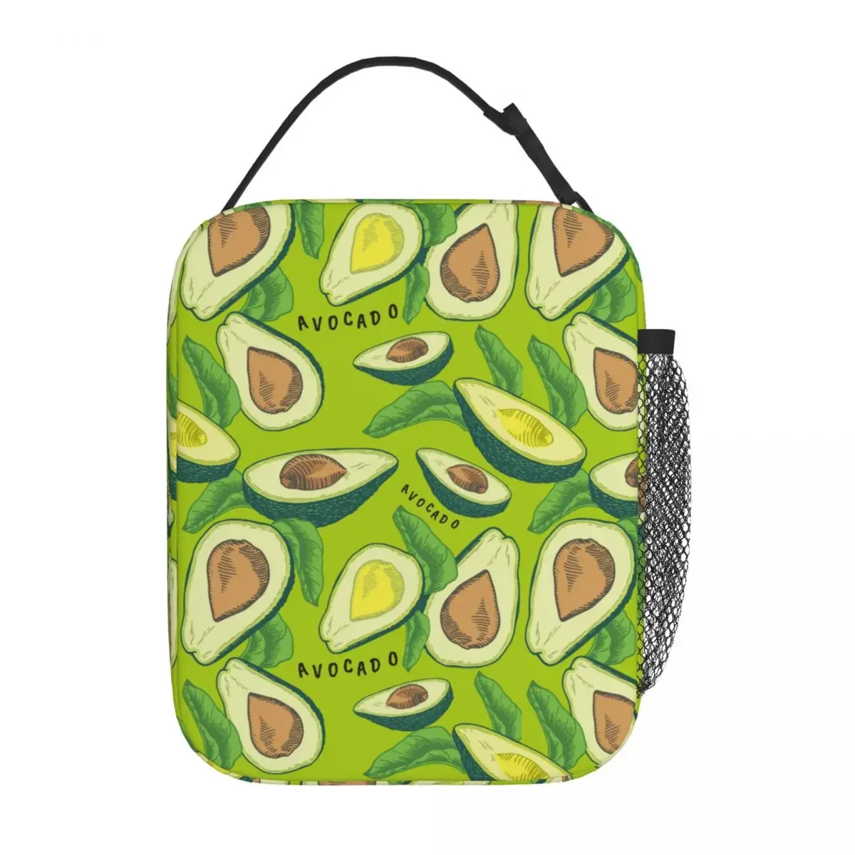 

Lunch Boxes Cute Cartoon Avocado Merch Food Box New Arrival Thermal Cooler Lunch Box For School