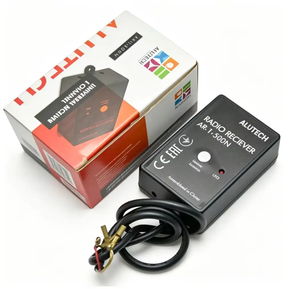 10PCS Alutech at 4N/AR-1-500N Rolling Code Remote Garage Door Opener 433.92 MHz Frequency for Security And Convenience