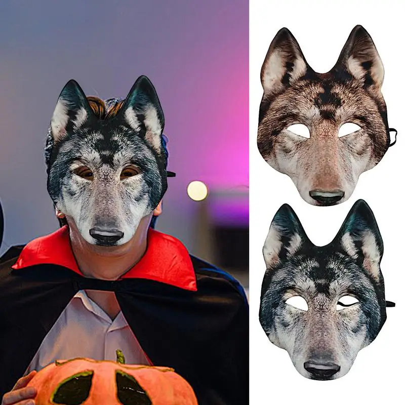 Wolf Head Masque Scary Horror Masque Animal Masque Animal Masque Mardi Gras Masquerade Masque For Halloween Cosplay Costume