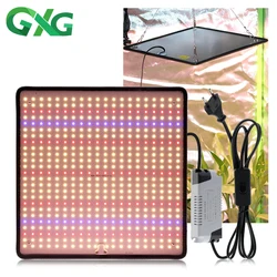 Luz LED de espectro completo para cultivo de plantas, Panel de lámpara para cultivo de plantas, iluminación de crecimiento de tienda de invernadero, AC85 ~ 265V, 1200W, 40W