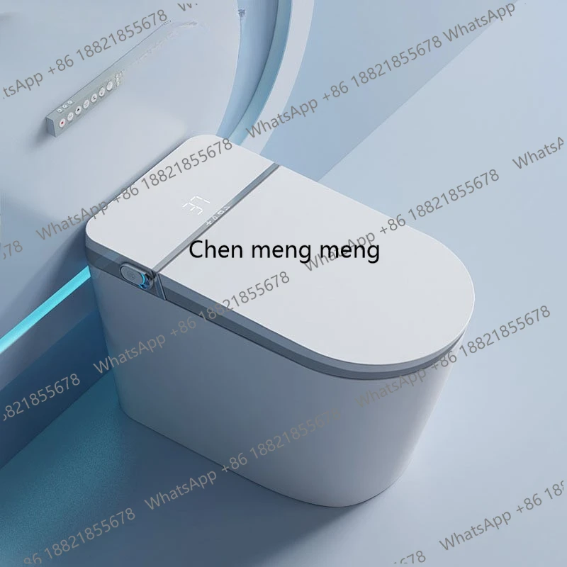 

Manufacturer's White Ceramic Automatic Smart Toilet Integrated Household Multi-function Electric Toilet Cover Foam Splash-proof