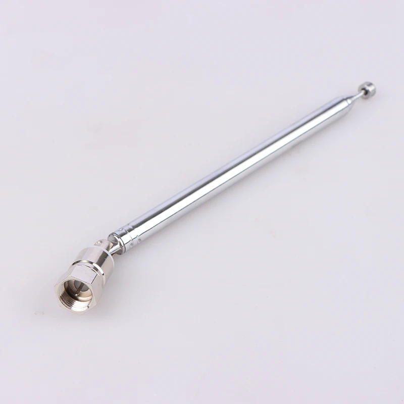 Radio Accessories Unfold 620MM Antenna Telescopic DAB FM Aerial W 3 Adapter HiFi AV Receiver Mini System F Male 7104 Connector
