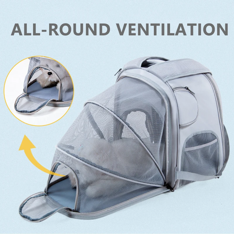 Cat Carrier Bag Breathable Pet Shoulder Bag for Small Dogs Cats Portable Cat Backpack Outdoor Travel Puppy Bag Pet Supplies