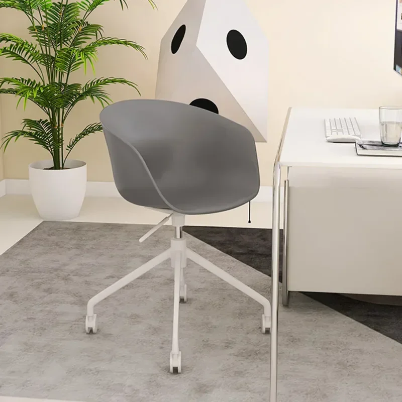 Nordic Computer Chair Study Home Rotating Office Chair Modern Simple Writing Chair Back Commercial Furniture