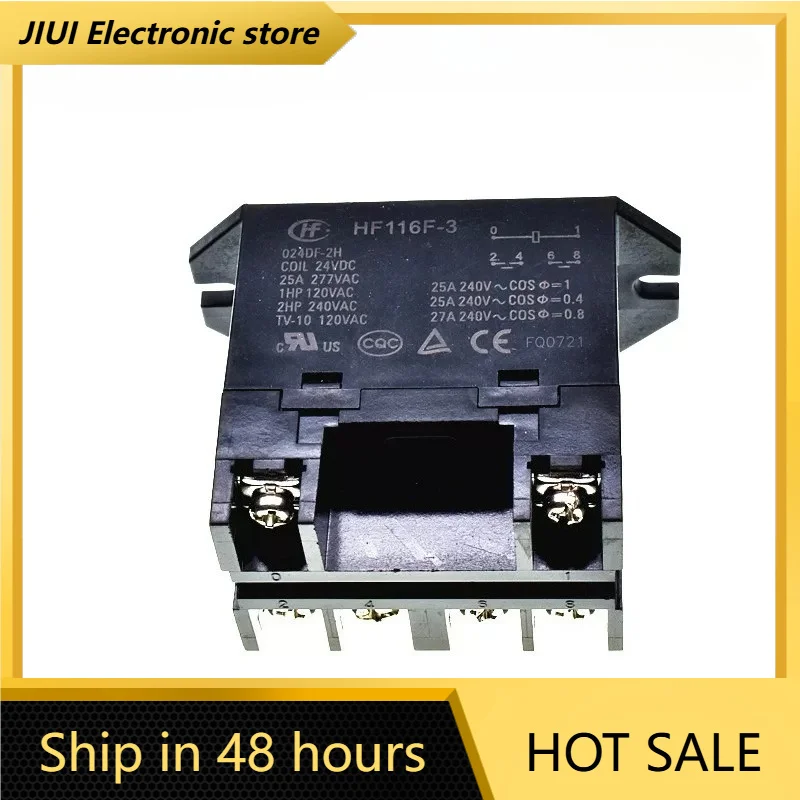 New 1pcs/lot HF116F-3-220AF-1H-2H HF116F-1-12DF-24DF 30A Hongfa air conditioning relay