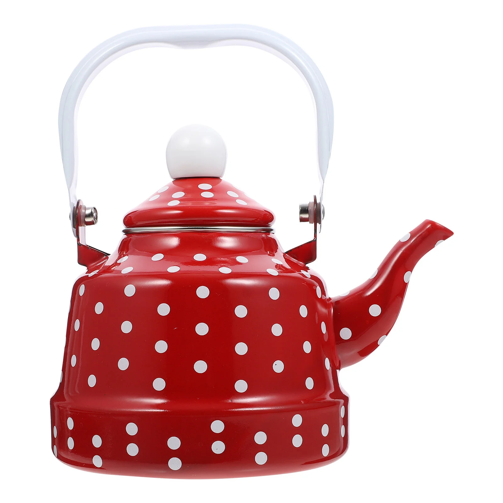 

Enamel Teapot Kitchen Supplies Household Kettle Scented Thickened Creative Water with Filter Exquisite