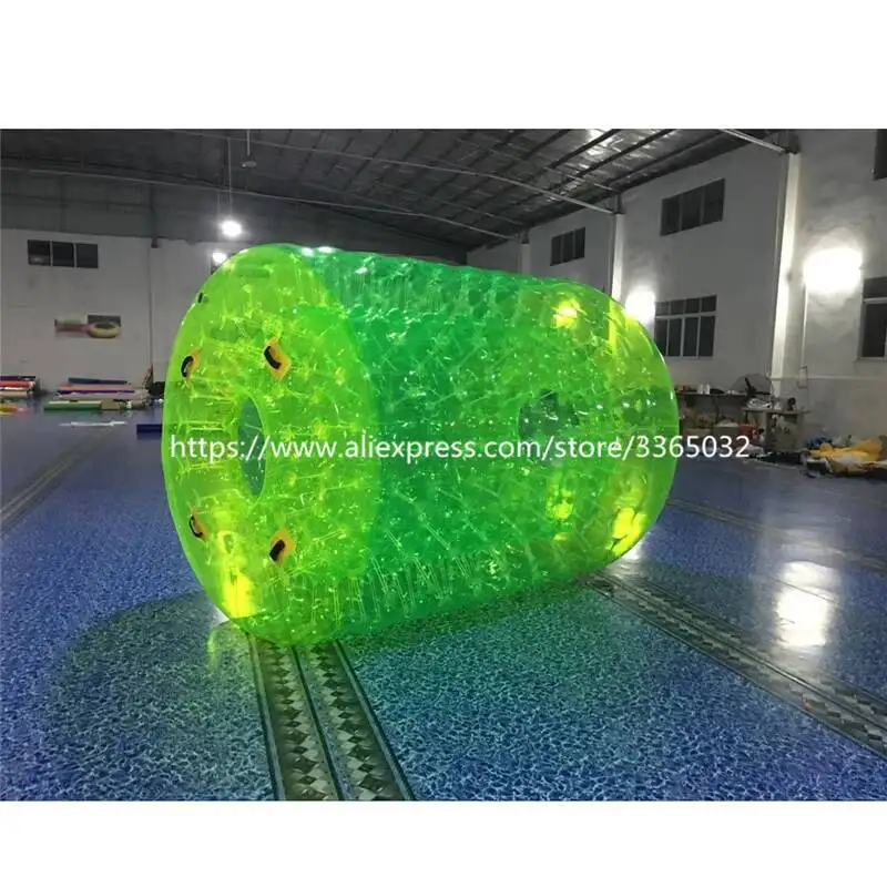 Parque aquático brinquedos bola de água transparente pessoa dentro, bola de rolamento de bolha inflável para venda
