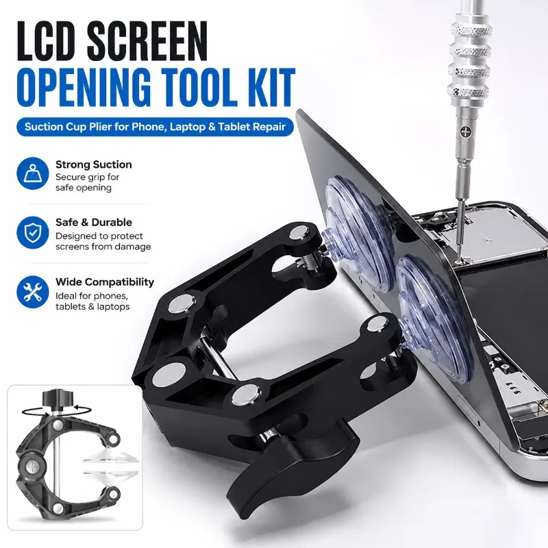 

Suction Cup Screen Opening Clamp LED LCD Screen Separator Bracket Professional Phone Screen Disassembly Fixture Labor-saving