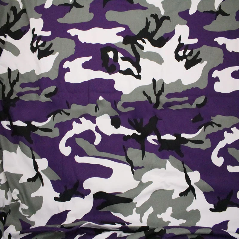 Camouflage Fabric Pure Cotton Twill Printed By The Meter for Clothes Pants Coats Sewing Sanding Cloth Summer Pink Blue Thickened