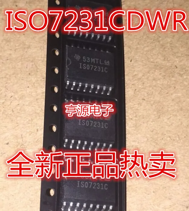 Free shipping  ISO7231CDWR ISO7231C SOIC-16    5PCS