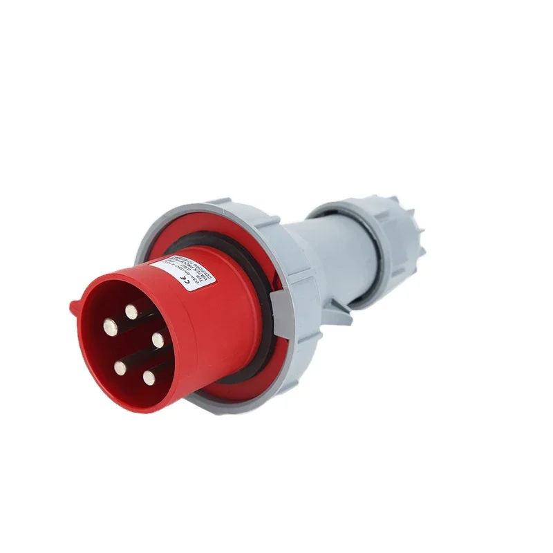 63A 125A Industrial Plug&Socket 3/4/5PIN Electrical Connector IP67 Waterproof 3/4/5core Electrical Connection Wall Mount Socket