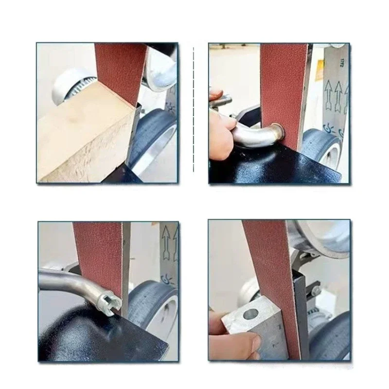 デスクトップ小型電動ベルトマシン、アルミバリ機、垂直研磨機、表面研ぎナイフ、diy、1500w