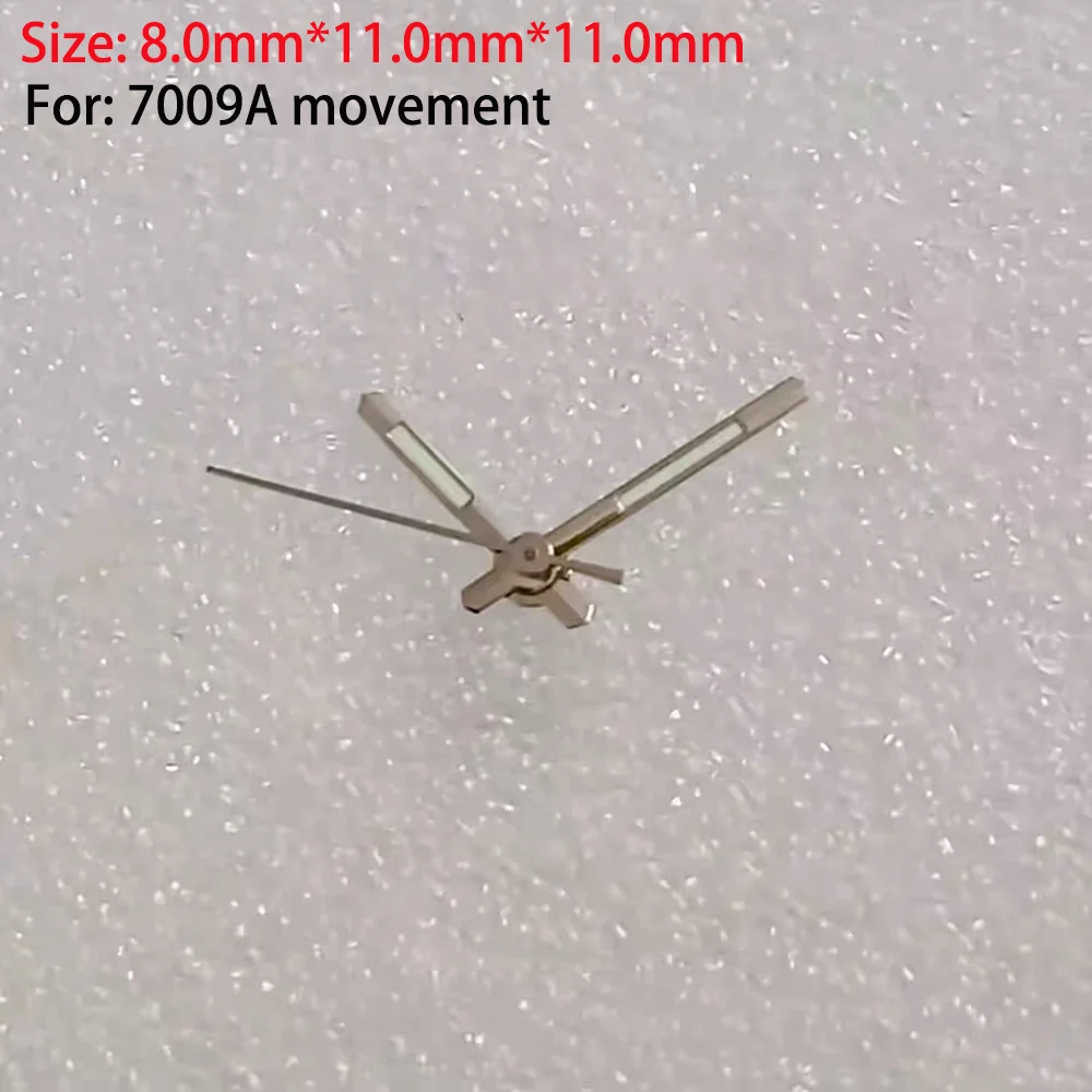Parti di riparazione per orologi meccanici Lancetta dei secondi delle ore e dei minuti adatte per accessori per orologi con movimento 7009A Ago per orologi