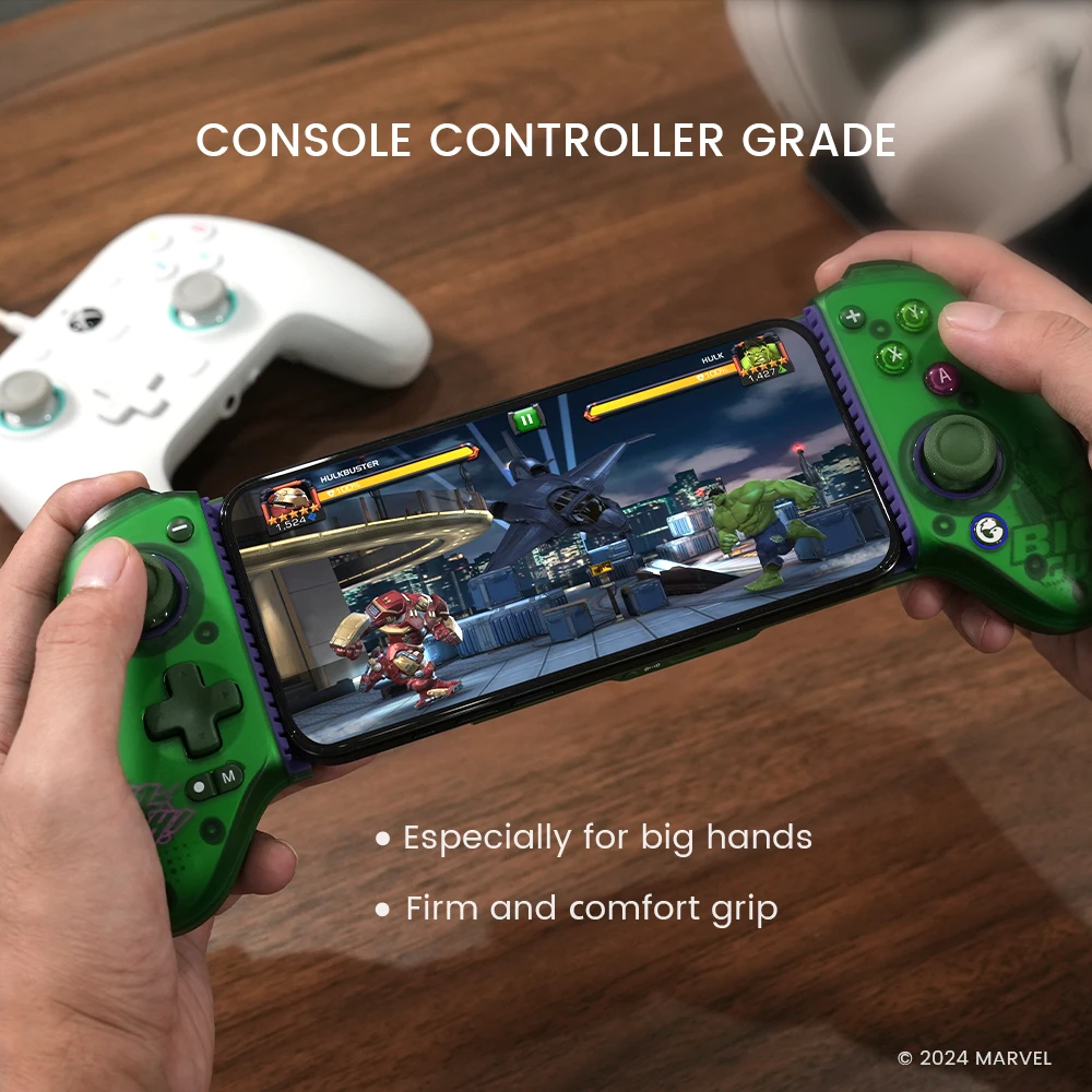 GameSir G8 Plus Hulk Edition Bluetooth Mobiler Gaming-Controller für Nintendo Switch 2, Android-Handys, Tablets, iPhone, iPad, PC – Detail 5